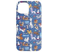 Disney Dogs I Love My Dog Azul Carcasa para iPhone 15
