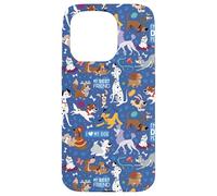 Disney Dogs I Love My Dog Azul Carcasa para iPhone 15 Pro