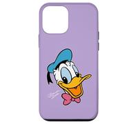 Disney Donald Duck Big Face Retro Character Trip Matching Carcasa para iPhone 12 Mini