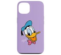 Disney Donald Duck Big Face Retro Character Trip Matching Carcasa para iPhone 13