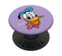 Disney Donald Duck Big Face Retro Character Trip Matching PopSockets PopGrip Adhesivo