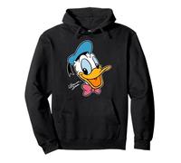 Disney Donald Duck Big Face Retro Character Trip Matching Sudadera con Capucha