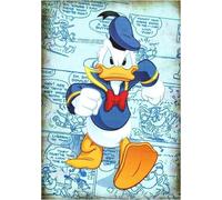 Disney Donald Duck - Póster de estilo vintage, serie de dibujos animados, impresión sobre papel brillante, 40 x 30 cm, sin marco