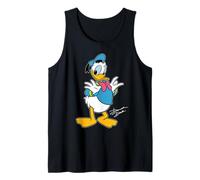Disney Donald Duck Retro Character Proud Pose Trip Matching Camiseta sin Mangas