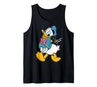 Disney Donald Duck Retro Character Silly Pose Trip Matching Camiseta sin Mangas