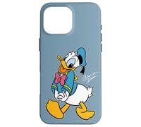 Disney Donald Duck Retro Character Silly Pose Trip Matching Carcasa para iPhone 16 Pro MAX
