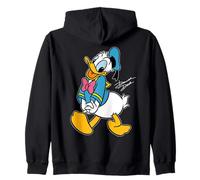 Disney Donald Duck Retro Character Silly Pose Trip Matching Sudadera con Capucha