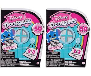 Disney Doorables Figuras Pixel Mini P statuillas coleccionables de 3,8 cm, Juguetes para niños de Just Play (Paquete de 2)