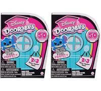 Disney Doorables Figuras Pixel Mini Peek, estatuillas coleccionables de 3,8 cm, Juguetes para niños de Just Play (Paquete de 2)