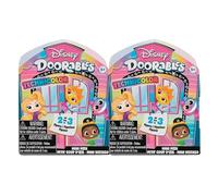 Just Play Disney Doorables Mini Peek Technicolor Takeover 2-Pack, 1.5-Inch Collectible Figures, Kids Toys for Ages 5 Up by