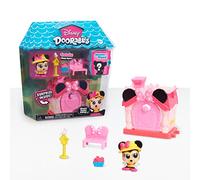 Disney Doorables, Minnie, Mini Casa con 2 Figuras de Las Que 1 Sorpresa, y Accesorios, Diferentes Modelos Disponibles, Juguete para Niños a Partir de 3 Años, GIOCHI PREZIOSI, DRB024