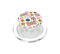 Disney Dumbo 85th Anniversary Circus Celebration Pattern PopSockets PopGrip para MagSafe