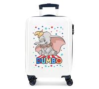 Disney Dumbo Maleta de cabina Multicolor 37x55x20 cms Rígida ABS Cierre combinación 32L 2,5Kgs 4 ruedas dobles Equipaje de Mano