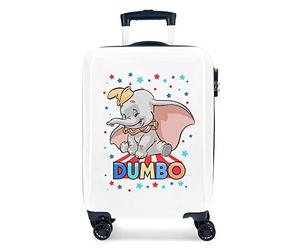 Disney Dumbo Maleta de cabina Multicolor 37x55x20 cms Rígida ABS Cierre combinación 32L 2,5Kgs 4 ruedas dobles Equipaje de Mano