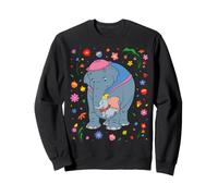 Disney Dumbo & Mrs. Jumbo Elephant Mom and Baby Son Collage Sudadera