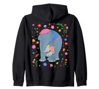 Disney Dumbo & Mrs. Jumbo Elephant Mom and Baby Son Collage Sudadera con Capucha