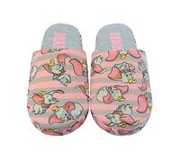 Disney Dumbo - Pantuflas para mujer, zapatos de casa con estampado completo