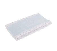 Disney Dumbo - Shine Bright Little Sta Aqua, gris y blanco Super Soft Cambiador, Aqua, Gris, Blanco,
