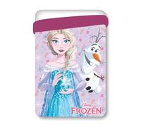 Disney Edredón Nórdico Marvel 170x260cm - Cama 90cm - Modelos: Avengers, Lilo y Stitch, Spiderman, Barbie, Frozen, Mickey, Minnie, Hulk, Princesas y Sonic (Frozen)