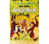 Disney El Libro de la Selva Jumpin 'Póster, Madera, Multicolor