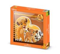 Disney El Rey León Africa-Diario Corazón Llave + Boli, Amarillo