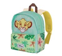 Disney Mochila preescolar El Rey León Jungle Joy Verde 22 x 27 cm 5 L