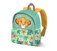 Disney El Rey León Jungle-Mochila Preescolar Joy, Verde, 22 x 27 cm, Capacidad 5 L