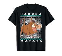 Disney El rey león Pumba Hakuna Matata Navidad Camiseta