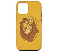 Disney El Rey León Simba y Mufasa Padre e Hijo Carcasa para iPhone 12/12 Pro