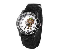 DISNEY Elemental - Reloj analógico de cuarzo para niños, Negro -, Moderno