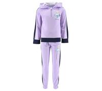 Disney Elsa Chandal para Niñas, Conjunto 2 Piezas para Niñas, Frozen Sudadera con Capucha y Pantalones, Traje Deportivo Morado, Tallas 3 a 8 Años (FR/ES, Edad, 4 años, Regular, Morado)