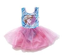 Disney Elsa Vestido Ballet para Niñas, Falda Tutu Brillante, Conjunto de Ballet para Niñas, Diseño Frozen Vestido, Regalo para Niñas, Talla 8 Años