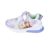 Disney Elsa y Anna Zapatos para Niña, Frozen Calzado Deportivo Niñas, Deportivas Luces para Niña, Talla EU 30
