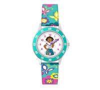 Disney Encanto ENC9001ARG - Reloj de Pulsera de Silicona Multicolor para Profesor de Tiempo, Rosa