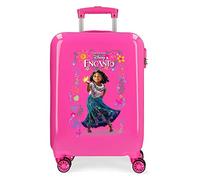 Disney Encanto Maleta de cabina Rosa 38x55x20 cms Rígida ABS Cierre de combinación lateral 34L 2 kgs 4 Ruedas dobles