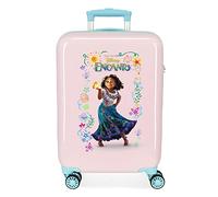 Disney Encanto Maleta de Cabina Rosa 38x55x20 cms Rígida ABS Cierre de combinación Lateral 34L 2 kgs 4 Ruedas Dobles