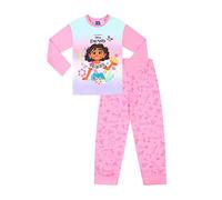 Disney Encanto Mirabel - Pijama largo de algodón, color rosa, rosa, 7-8 Años
