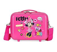 Disney Enjoy Minnie Icon Nececer Adaptable Rosa 29x21x15 cms ABS