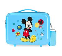 Disney Enjoy The Day Accesorio de Viaje- Neceser, Unisex Niños, Azul, 66x48x26 cm