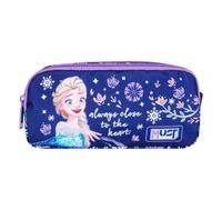Disney Estuche cilíndrico Escolar Frozen Always Close To The Heart Must (doble compartimento)