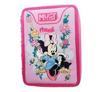 Disney Estuche de dos compartimentos con accesorios Minnie 15 x 5 x 21 cm