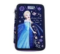 Disney Estuche escolar de tres compartimentos completo Frozen Always Close To The Heart - Must Team