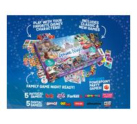 Disney Family Game Night 10 en 1 coleccin de juegos de mesa para nios y adultos con Mickey Minnie Princesses Toy Story & More. 5 juegos fsicos y 5