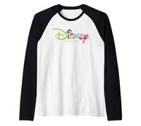 Disney Family Trip The Muppets Script Logo Vacation Camiseta Manga Raglan