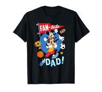 Disney FAN-tastic Dad Mickey Mouse Goofy Sports Father's Day Camiseta