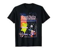 Disney Fantasia Sorcerer's Apprentice Mickey & Hippo Retro Camiseta