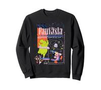 Disney Fantasia Sorcerer's Apprentice Mickey & Hippo Retro Sudadera