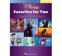 Disney favorites for two - easy instrumental duets violins - 2 violons - 23 titres: Easy Instrumental Duets - Violin Edition