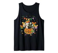Disney Figaro Halloween Birthday Party Camiseta sin Mangas
