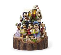 Disney, Figura de Mickey y otros personajes Disney en coro de Navidad, para coleccionar, Enesco